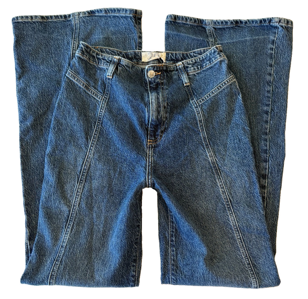 Free People We The Free Libre Wide-Leg Jeans in Goodie Goodie 26